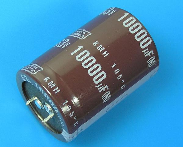 10000uF/63V - 105°C Nippon KMH   kondenzátor elektrolytický
