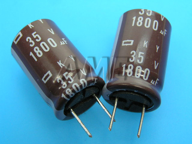 1800uF/35V - 105°C Nippon  KY   kondenzátor elektrolytický