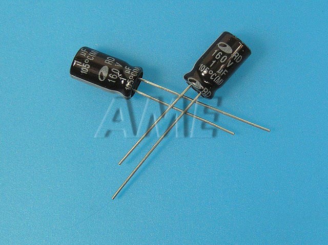 1uF/160V - 105°C Samwha RD   kondenzátor elektrolytický