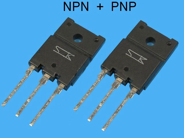 2SC5101 + 2SA1909  Sanken  pár pro NF výkonové zesilovače