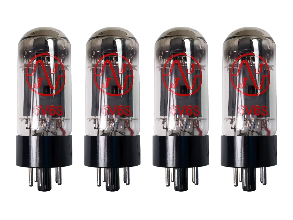 6V6S MQ elektronka výroba JJ Electronic, párovaná čtveřice
