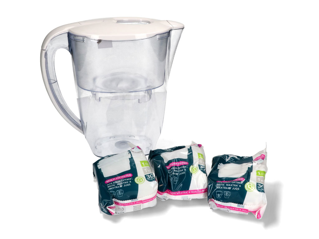 AQUA OPTIMA Filtrační konvice ORIA + filtr 3 ks