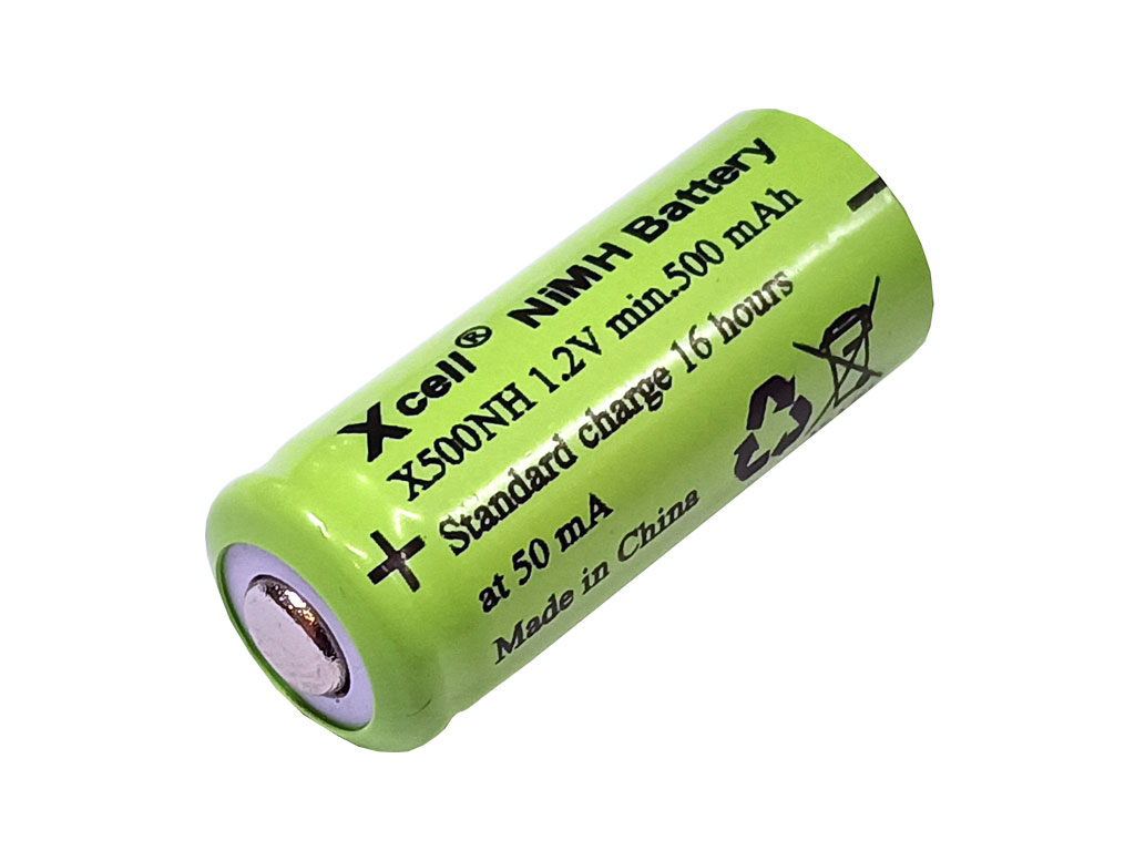 Akumulátor 1.2V 500mAh Xcell X500NH
