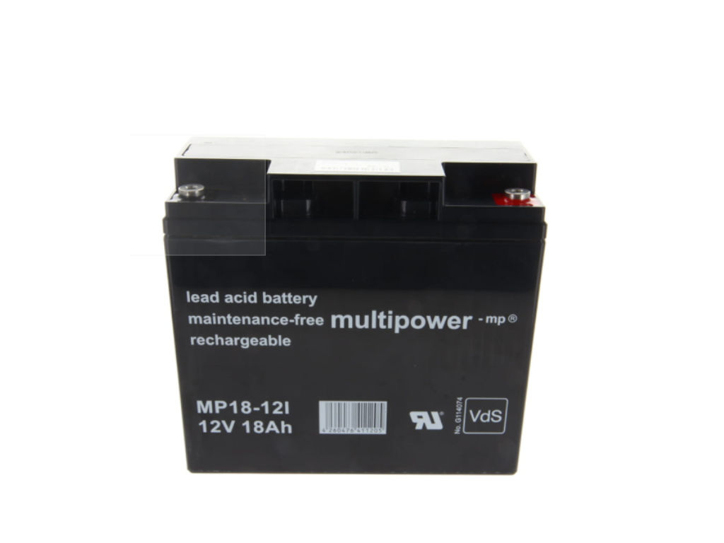 Akumulátor 12V / 18Ah  olověný - MP18-12i Multipower