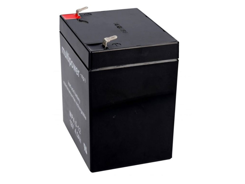 Akumulátor 12V / 4,5Ah  olověný - MP4.5-12 Multipower