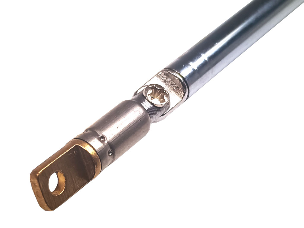 Anténa teleskopická ANT03 průměr 6mm, délka 141 / 514mm