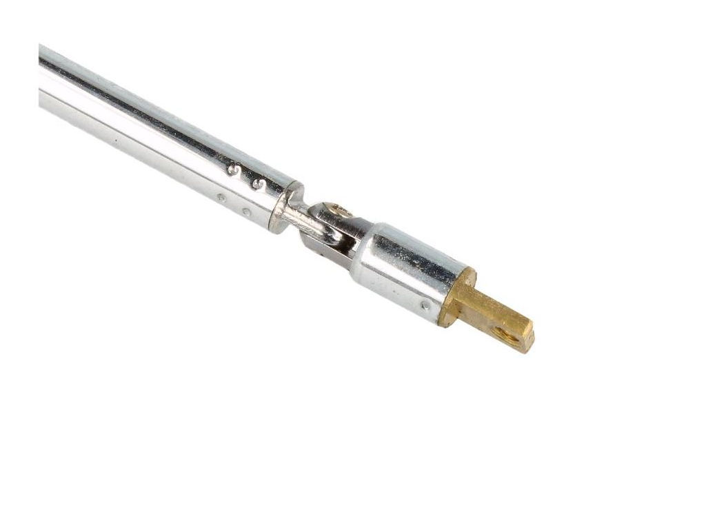 Anténa teleskopická ANT10  průměr 7mm, délka 163 / 793mm