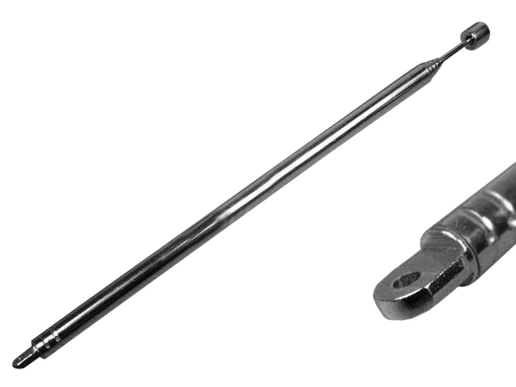 Anténa teleskopická ANT12  průměr 6mm, délka 176 / 703mm