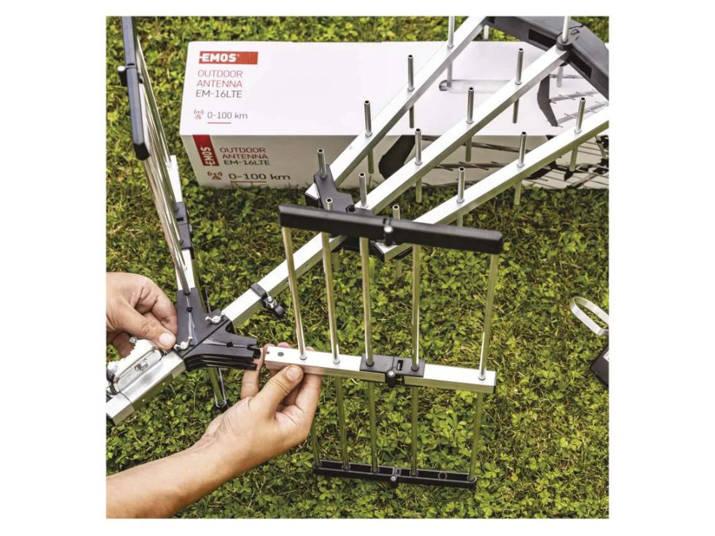 Anténa venkovní PROFI EM-P117, DVB-T2, filtr LTE / 4G / 5G