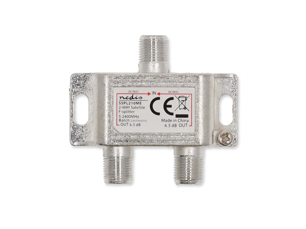 Anténní rozbočovač satelitní 2 výstupy SSPL210ME Nedis