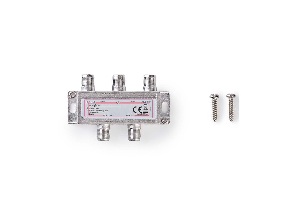Anténní rozbočovač satelitní 4 výstupy SSPL410ME Nedis