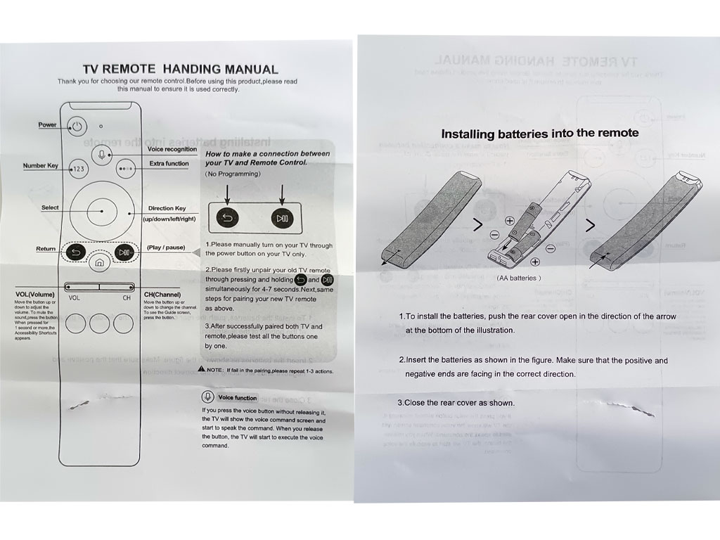 BN59-01329B Dálkový ovladač Samsung TV, náhrada ovladače  BN5901329B 