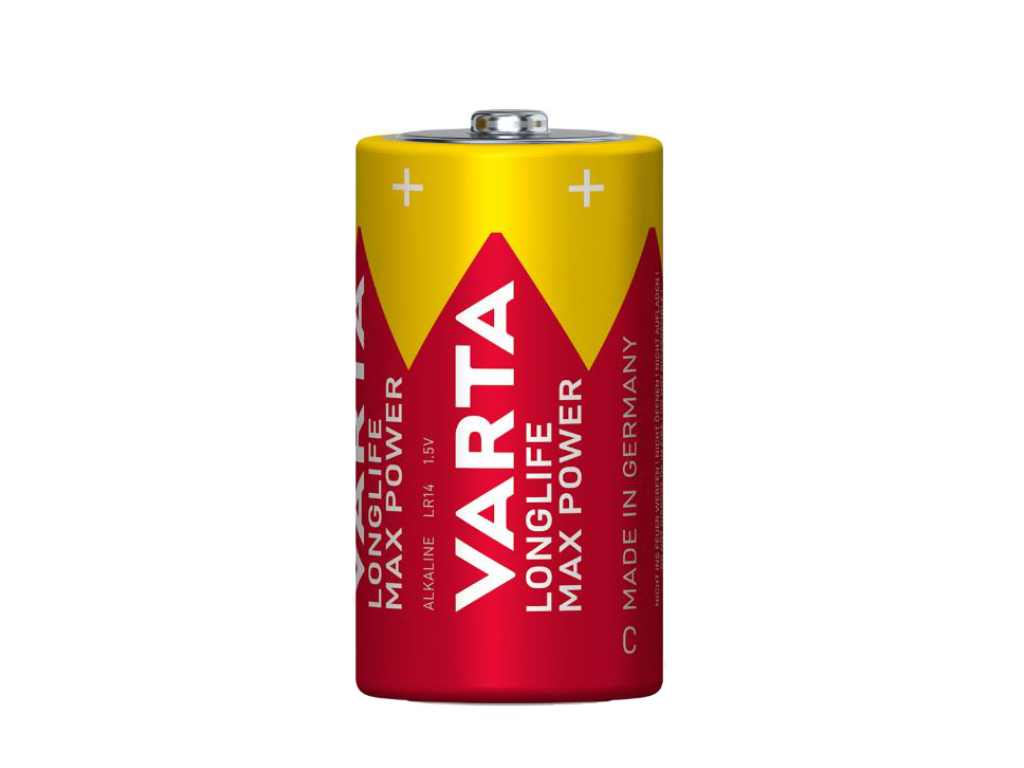 Baterie C LR14 Baby Varta LONGLIFE Max Power balení 2 ks