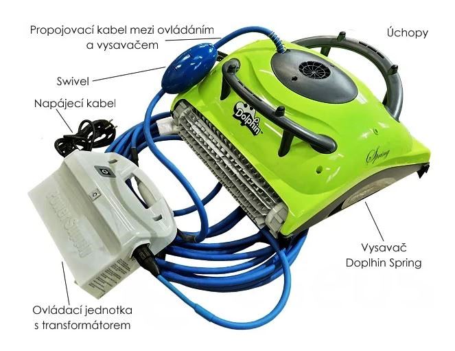Bazénový vysavač DOLPHIN Spring
