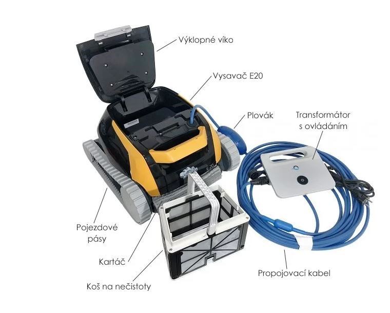 Bazénový vysavač Dolphin E20