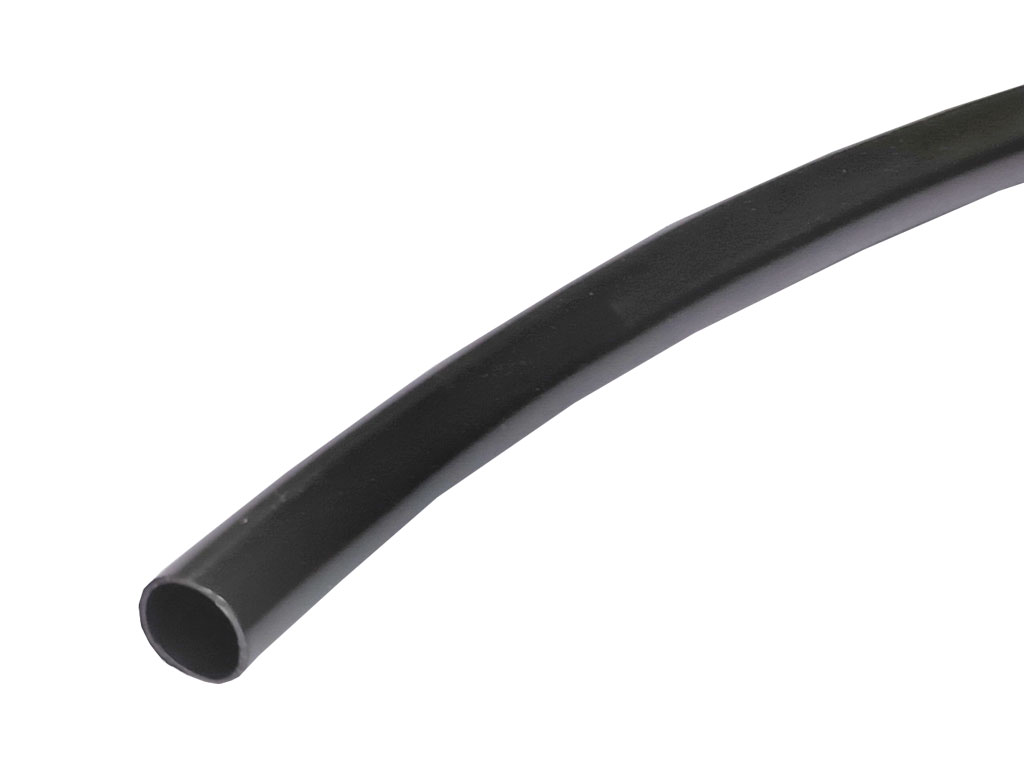 Bužírka PVC vnitřní prům. 6.0mm, černá, stěna 0.5mm, -40°C/+60°C, metráž