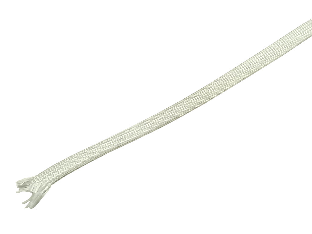 Bužírka, izolační trubička ze skelného vlákna, 600 °C, průměr 5.0 mm