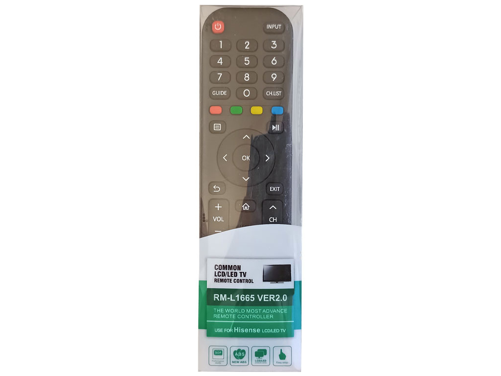 Dálkový ovladač Hisense RM-L1665