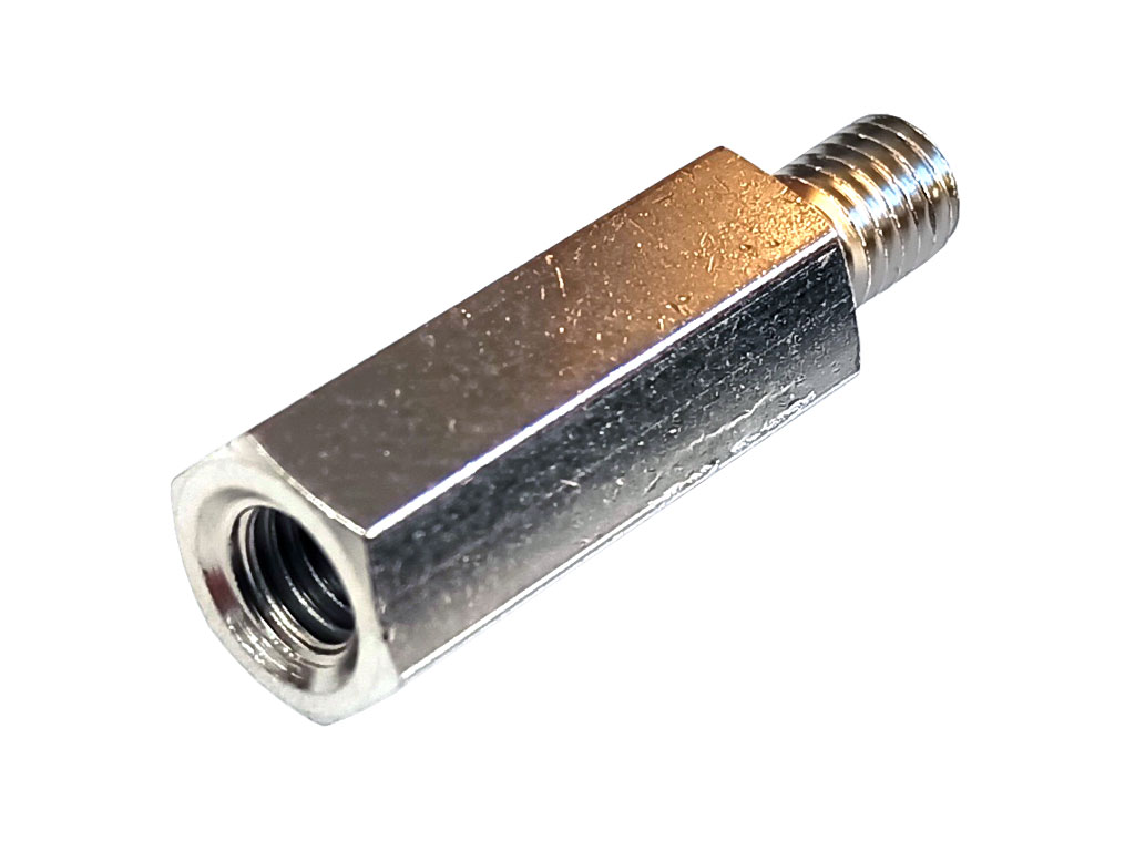 Distanční sloupek kovový šestihranný, závit M5 - vnější / vnitřní, délka 20mm