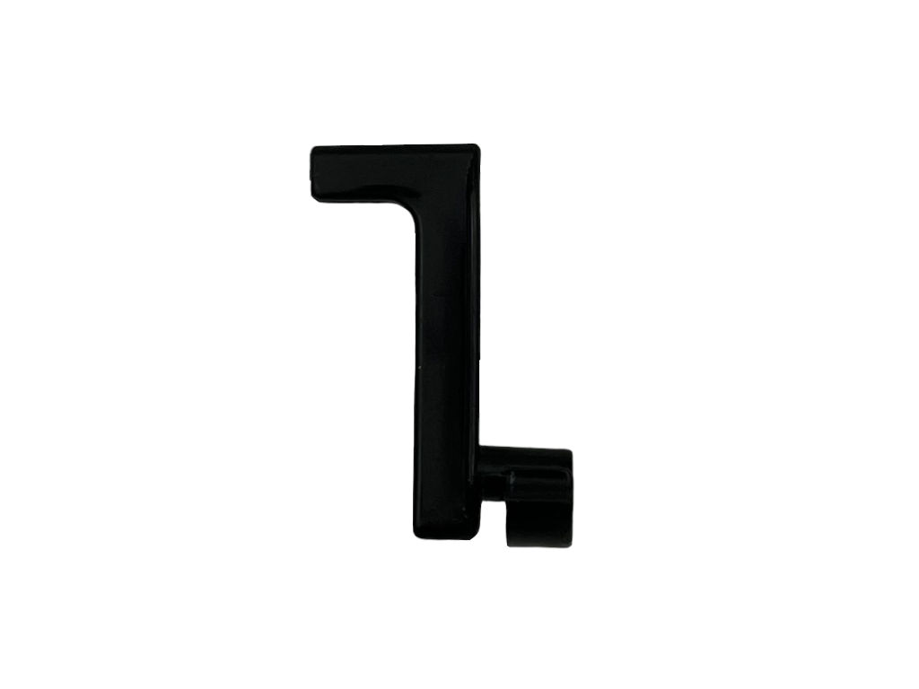 Držák skla pravý černý, odsavač par AEG, Electrolux 50252576009