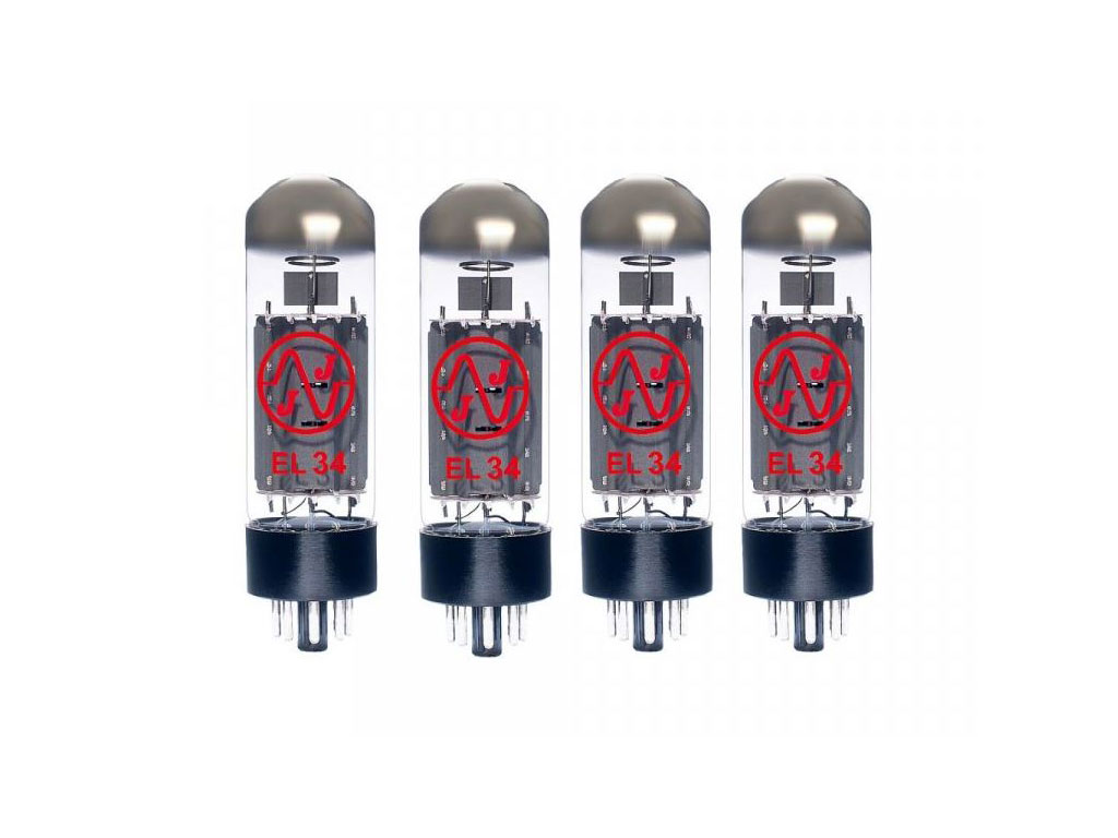 EL34 MQ elektronka výroba JJ Electronic, párovaná čtveřice