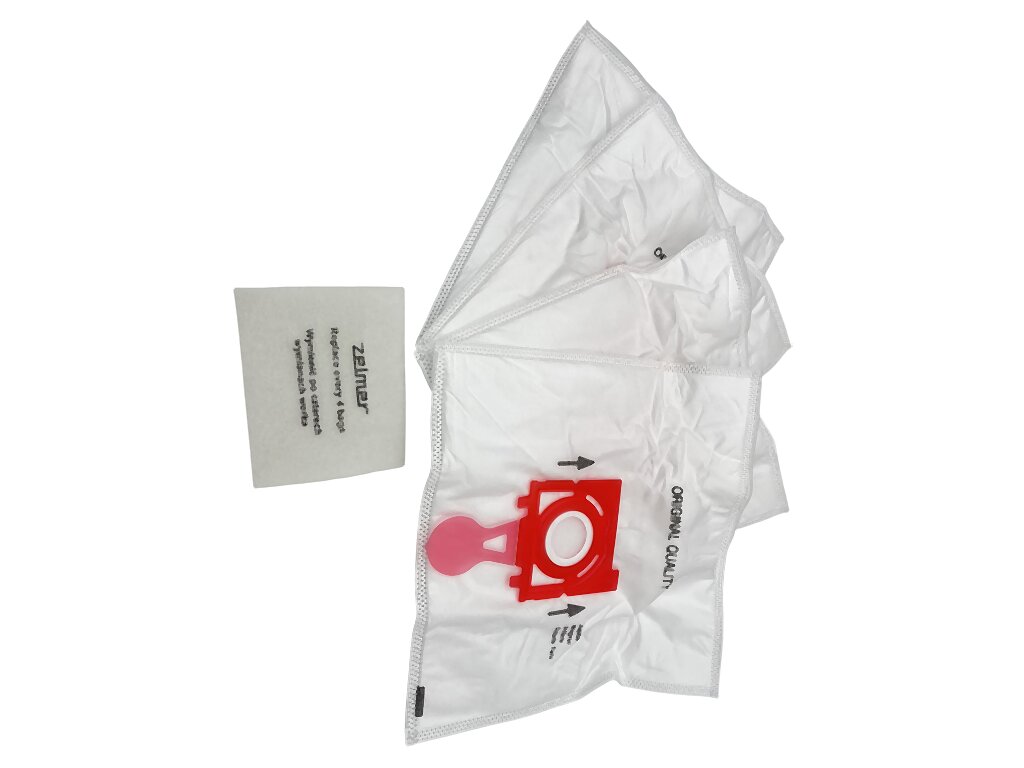 Filtr Zelmer Safbag 3000, 4000, 5000, 5500, 4ks, sáčky do vysavače