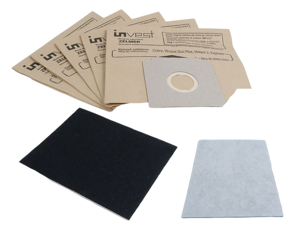 Filtr Zelmer Z07 COBRA 2000, AEROSYSTÉM, 5ks, sáčky do vysavače ( ZELMER 2000.0280 )