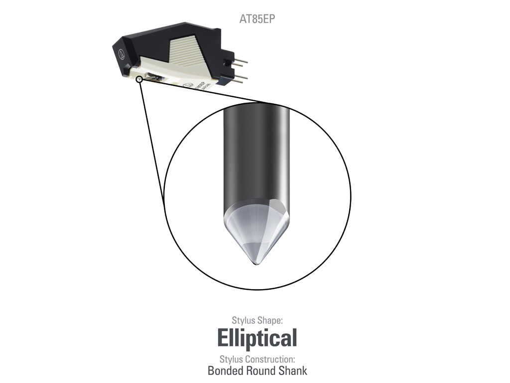 Gramofonová přenoska AT85EP originál Audio-Technica - eliptický hrot