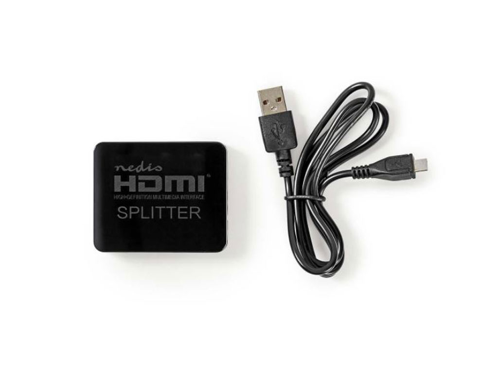 HDMI Splitter HDMI > 2x HDMI 4K 30Hz VSPL34002BK Nedis