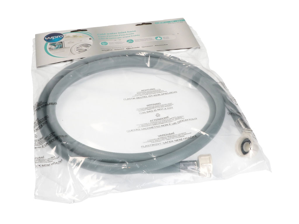 Hadice napouštěcí 3/4" rovná - 3/4" kolínko 2,5m