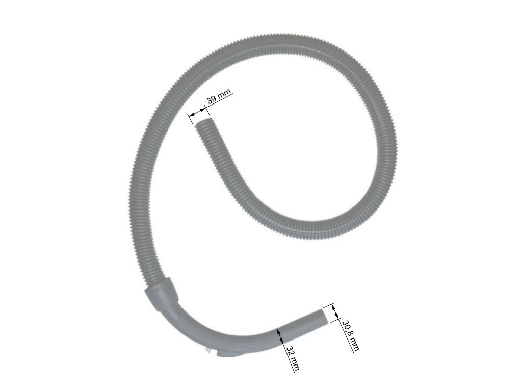 Hadice vysavače 1.8m s držadlem 32 mm