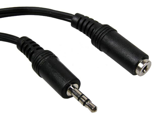 Kabel 3.5mm jack - stereo prodlužovací  1.5m