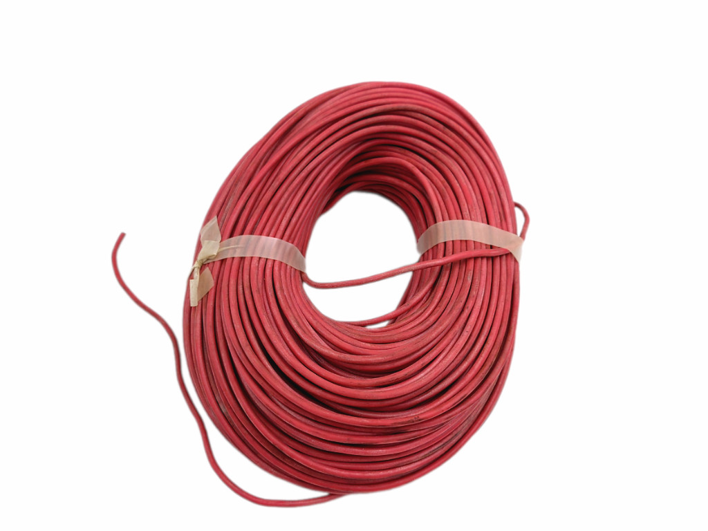 Kabel CSA 2,5mm silikon - červený / rudý