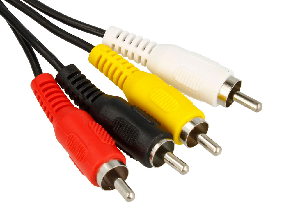 Kabel DIN / 4xCINCH  1.5m