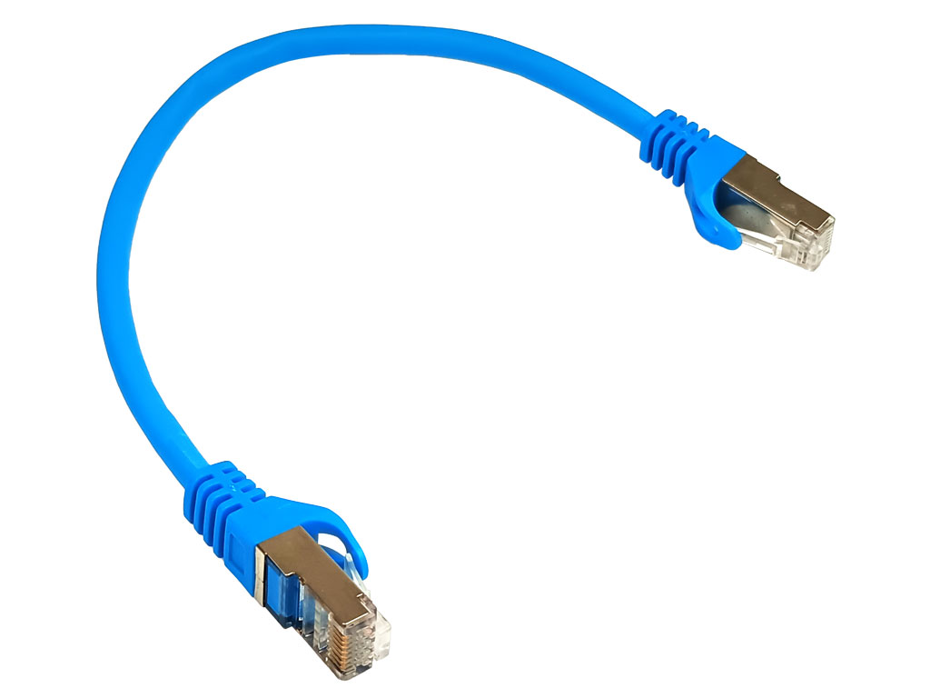 Kabel PC patch RJ45 / RJ45 0.3m stíněný