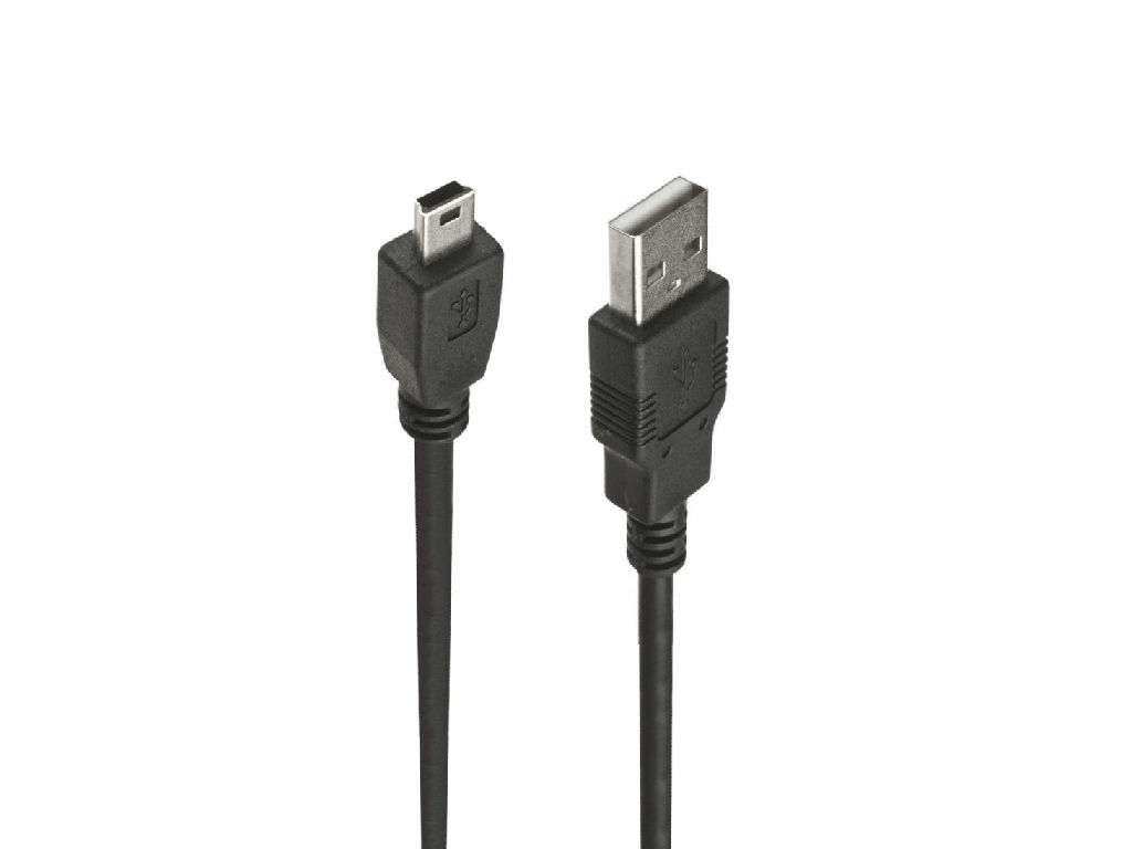 Kabel USB - typ A / mini USB 5 pin  2m