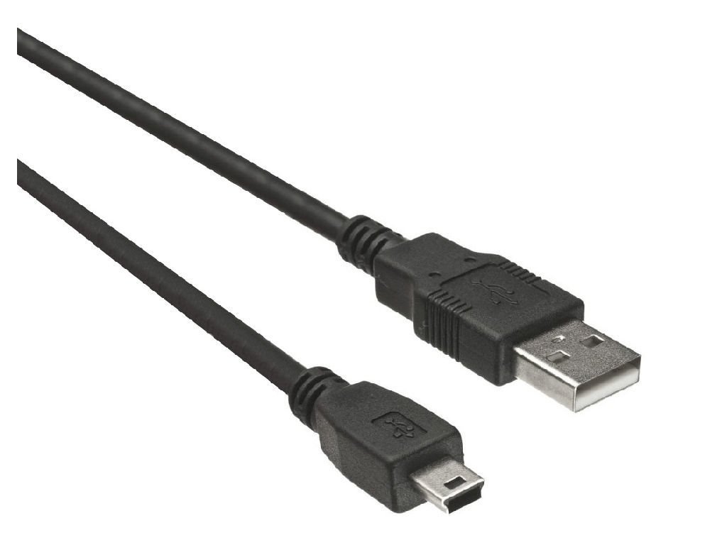 Kabel USB - typ A / mini USB 5 pin  2m