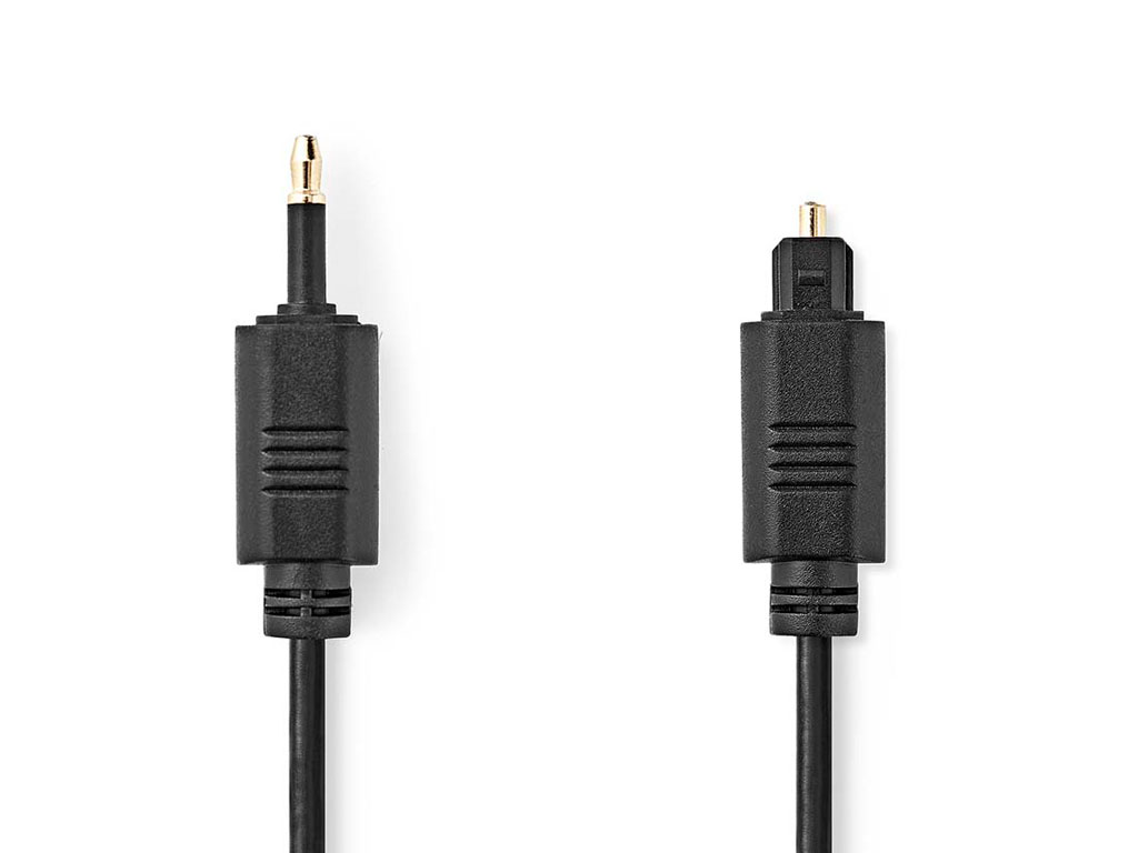 Kabel optický TOSLINK / 3.5mm jack optický 1m Nedis 
