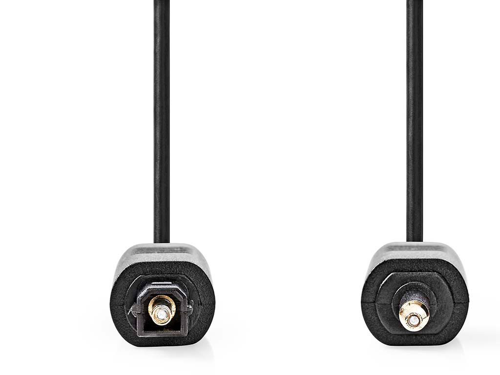 Kabel optický TOSLINK / 3.5mm jack optický 1m Nedis 