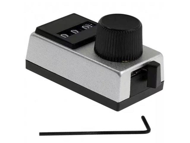 Knoflík precizní s počitadlem G-15-1-11