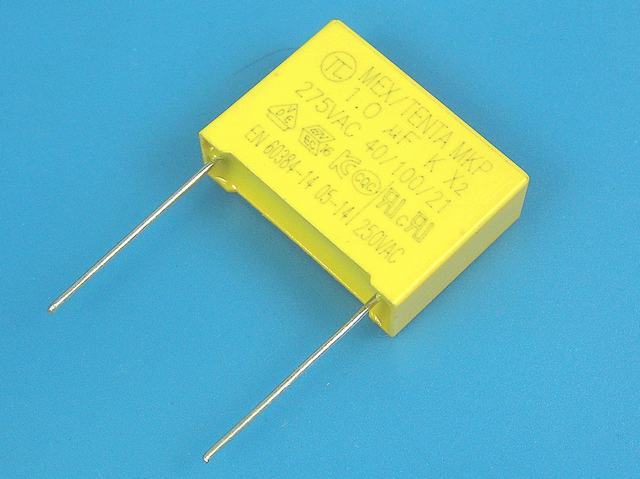 Kondenzátor IMP  1uF/275V AC  X2  MKP/MEX / 105/250V