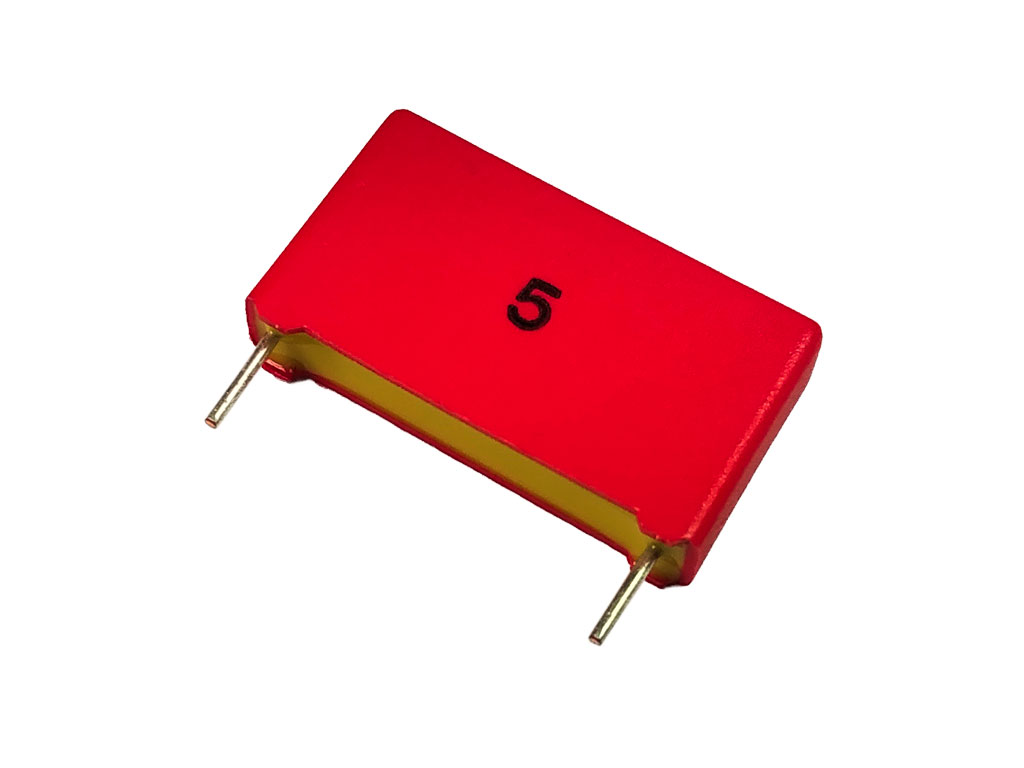 Kondenzátor fóliový 3.3nf / 630VAC 1600VDC FKP, ±5%,  polypropylen ( 332, 332J, 0.0033uf ) RM= 22.5mm