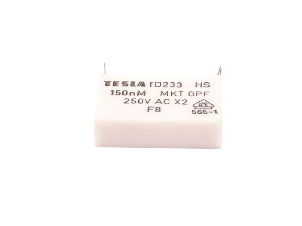 Kondenzátor odrušovací 150nF 250V X2 TD233HS ( ETA 9846 09216 )