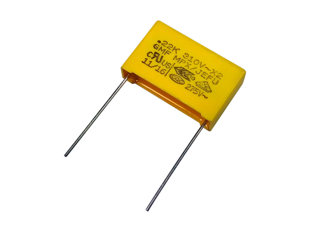 Kondenzátor: polypropylénový; X2; R46; 220nF; 560VDC; 275VAC; THT