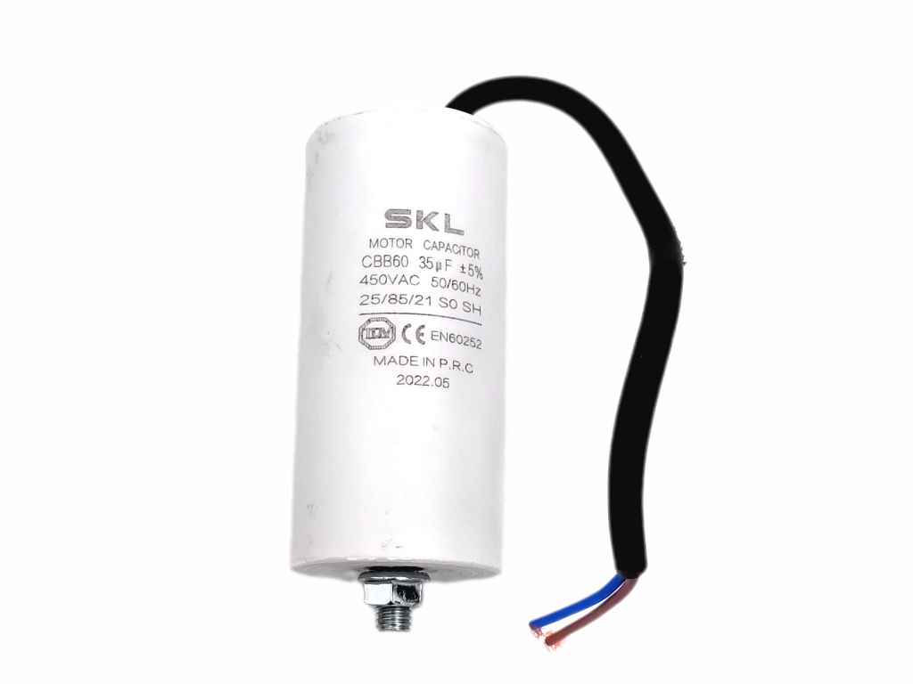 Kondenzátor rozběhový 35mF-kabel TC886HS