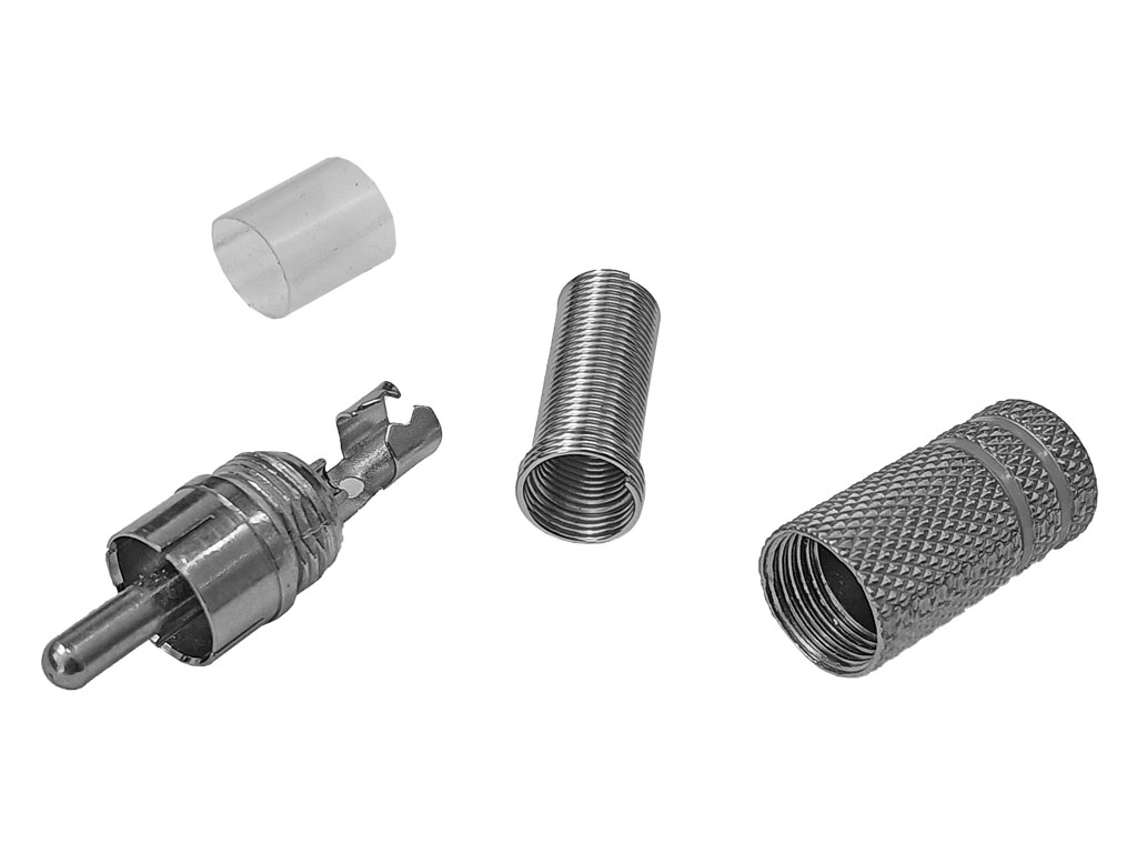 Konektor CINCH GOLD 2xčerný pruh