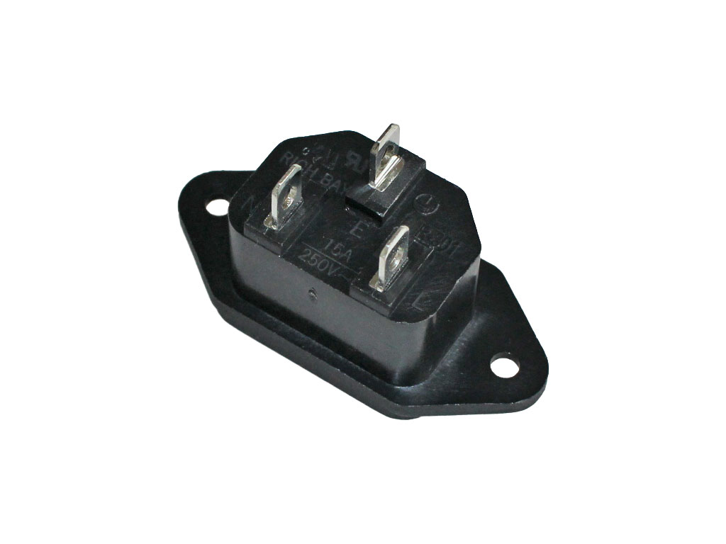 Konektor napájecí pro počítač 230V/M IEC 60320 C14 10A