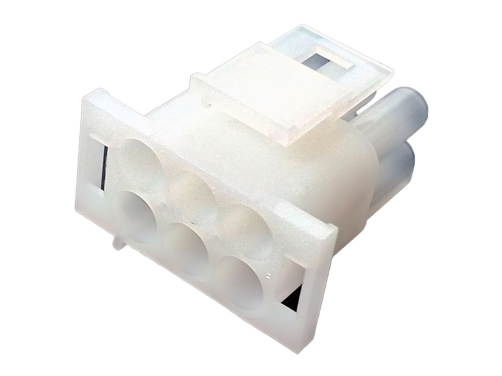 Konektor signálový - tělo bez kontaktů, zásuvka NLSW-2X3 přímá na kabel, 2x3 piny