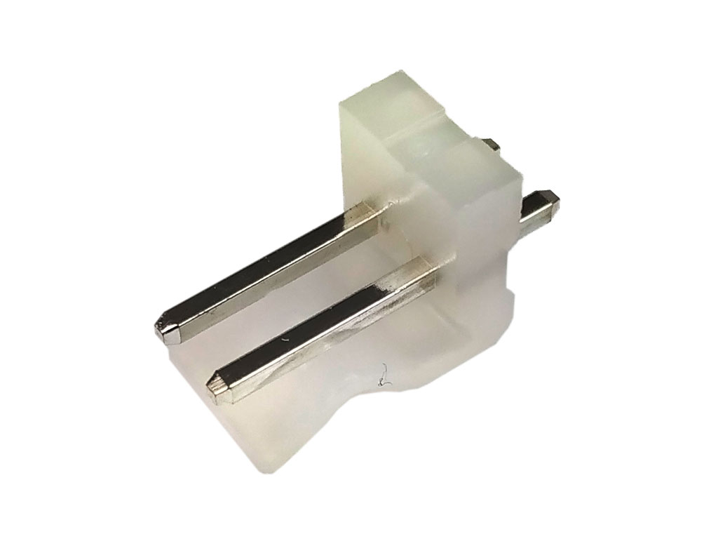 Konektor - zástrčka PWL 02S, 2 PIN, do PCB