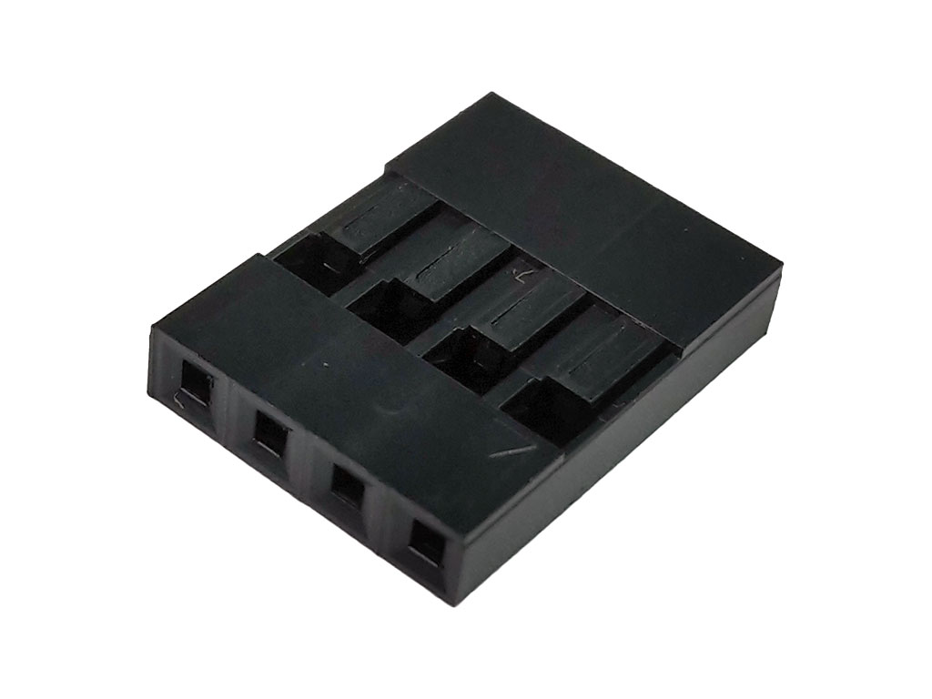 Konektor - zásuvka BLS 04, 4 PIN, na kabel, Dupont, NSR